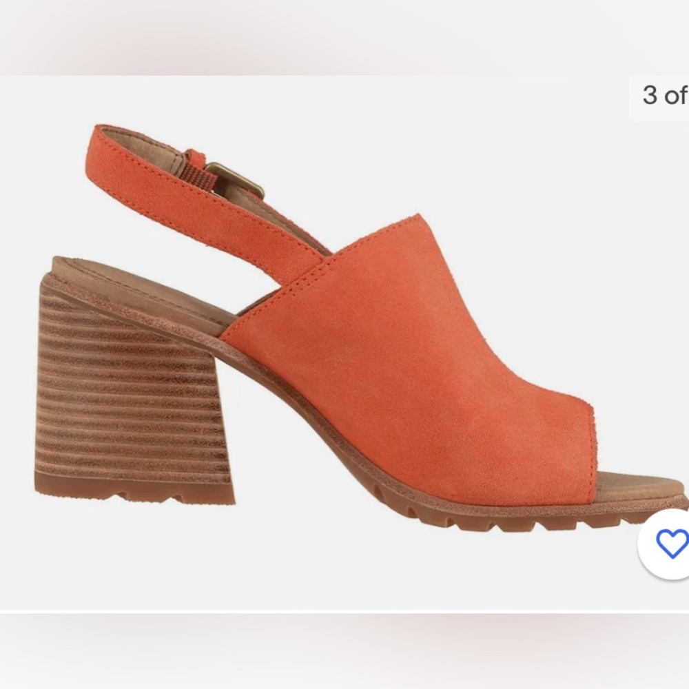 Sorel Nadia Slingback Heel, Zing, women’s sz 8